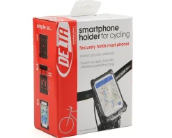 Delta Mounts & Handlebar Accessories|Smart Phone Caddy/Holder For iPhone 6/6S/7 and Android (Black)