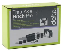 Delta Vehicle Bike Racks|Thru Axle Hitch Pro Bike Mount (Black) (12mm/15mm)