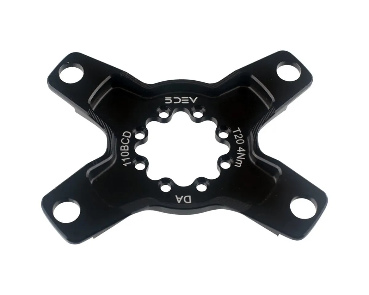 5Dev Cranksets & Parts|8-Bolt Spider for Dura Ace 2x Chainrings