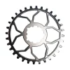 5Dev Chainrings & Accessories|Titanium 3-Bolt Chainring (Raw/Silver) (3mm Offset) (30T)