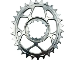 5Dev Chainrings & Accessories|T-Type Oval 3-Bolt Chainring (Silver) (3mm Offset) (30T)
