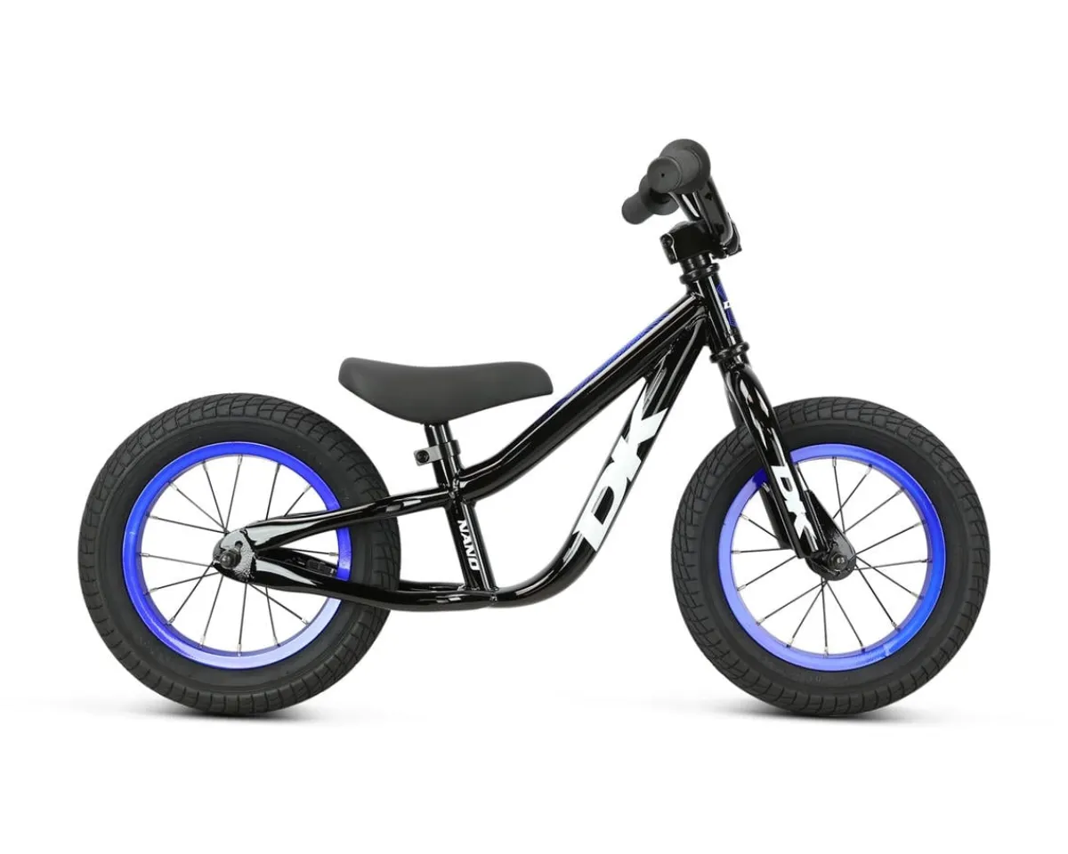 DK Kids Bikes|Nano Balance Bike (Black/Blue)