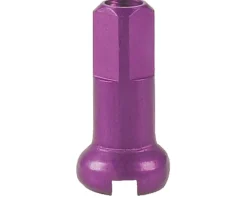 DT Swiss Wheels & Parts|Alloy Nipples (Purple) (2.0 x 12mm) (Box of 100)