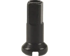 DT Swiss Wheels & Parts|Brass Nipples (Black) (2.0 x 12mm) (Box of 100)