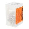 DT Swiss Wheels & Parts|Brass Nipples (Silver) (2.0 x 12mm) (Box of 100)