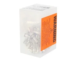 DT Swiss Wheels & Parts|Brass Nipples (Silver) (2.0 x 12mm) (Box of 100)