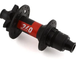 DT Swiss Wheels & Parts|240 Disc Brake Hubs (Black/Red) (6-Bolt) (SRAM XD) (Ratchet EXP) (12 x 148mm (Boost)) (32H) (J-Bend)