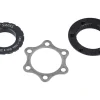 DT Swiss Brakes|Disc Brake Rotor Adapter (Centerlock to 6-Bolt) (9/10mm QR & 12mm TA)