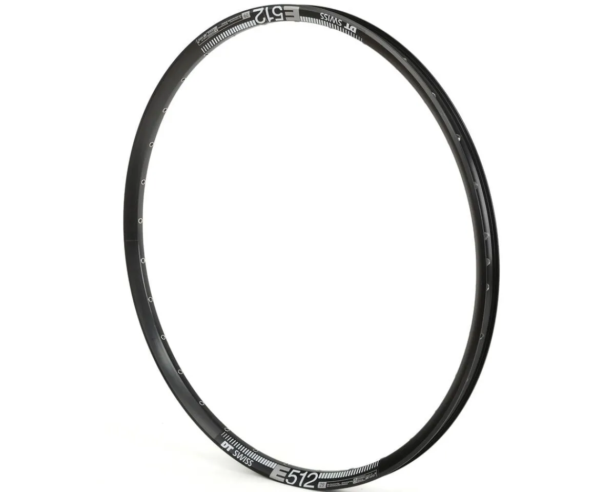DT Swiss Wheels & Parts|E 512 Disc Rim (Black) (32H) (Presta) (29") (Tubeless)