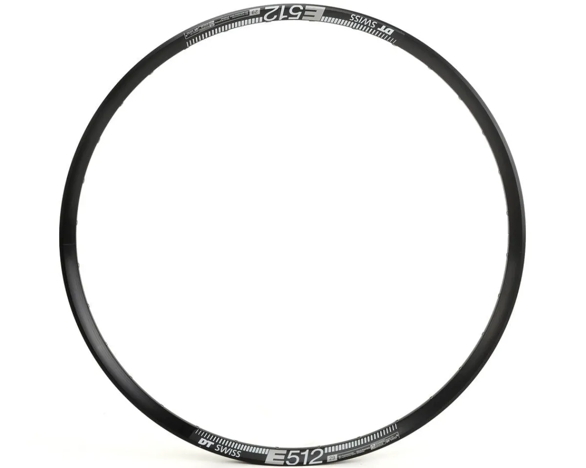 DT Swiss Wheels & Parts|E 512 Disc Rim (Black) (32H) (Presta) (29") (Tubeless)