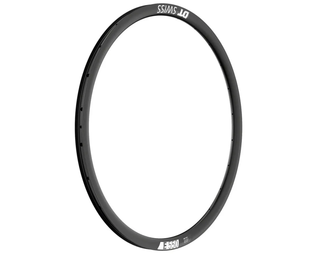 DT Swiss Wheels & Parts|E 550 Tubeless Disc Rim (Black) (700c) (Alloy) (22mm Internal Width) (24H)