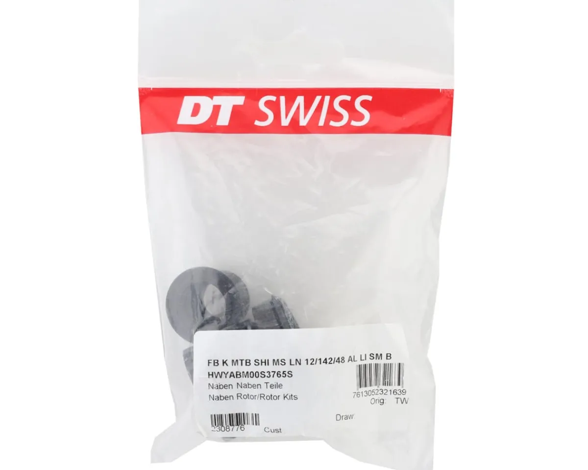 DT Swiss Wheels & Parts|Freehub Body for Ratchet LN Hubs (Black) (w/End Cap) (12 x 142/148mm) (Shimano Micro Spline)