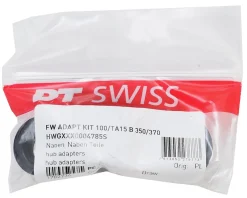 DT Swiss Wheels & Parts|350/370 Front Axle End Cap Kit (15 x 100mm) (Includes 2 Caps & 2 Retainer Rings)
