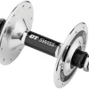 DT Swiss Wheels & Parts|Front Track Hub (Polished) (20H) (9 x 1 Threaded x 100mm)