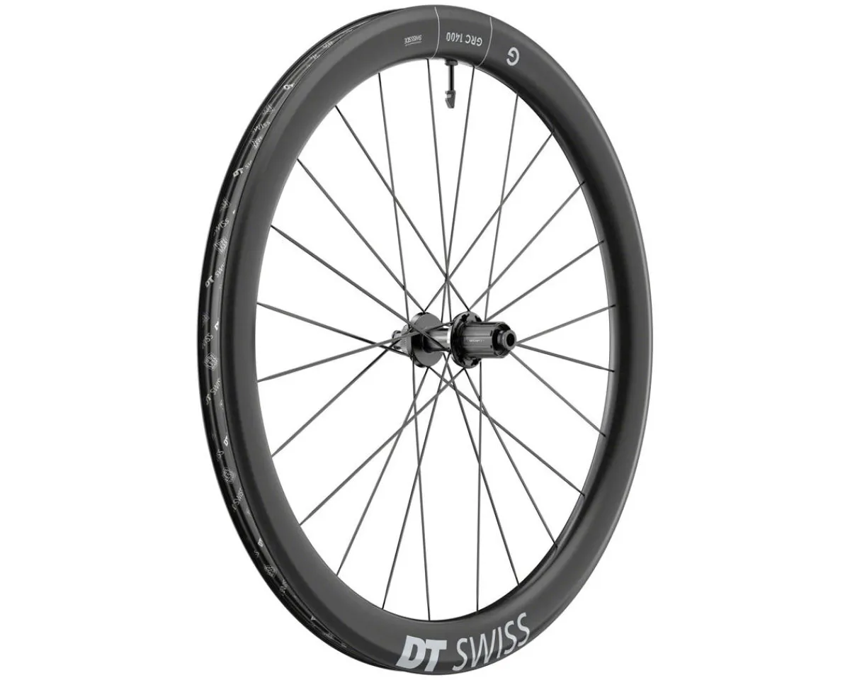 DT Swiss Wheels & Parts|GRC 1400 Dicut 50 Carbon Gravel Wheel (Black) (HG 11/12 & XDR) (Rear) (12 x 142mm) (700c) (Centerlock) (Tubeless)