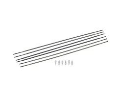 DT Swiss Wheels & Parts|PR1600 DiCut 21 DB Spoke Kit (Black) (Front & Rear)