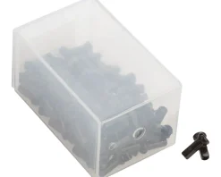 DT Swiss Wheels & Parts|Pro Head Brass Spoke Nipples (Black) (2.34 x 14mm) (Box of 100)
