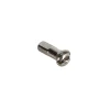DT Swiss Wheels & Parts|ProLock Brass Nipples (Silver) (14g/12mm) (Box of 100)