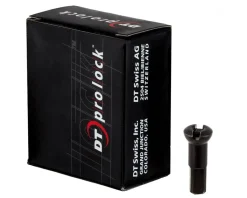 DT Swiss Wheels & Parts|ProLock/ProHead Brass Nipples (Black) (2.0 x 14mm) (Box of 100)