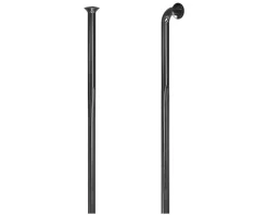 DT Swiss Wheels & Parts|Revolite Bladed Spoke (Black) (Bladed) (J-Bend) (272mm) (Bag of 20)