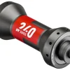 DT Swiss Wheels & Parts|240 Rim Brake Road Hubs (Black/Red) (Front) (QR x 100mm) (20H) (Straight Pull)