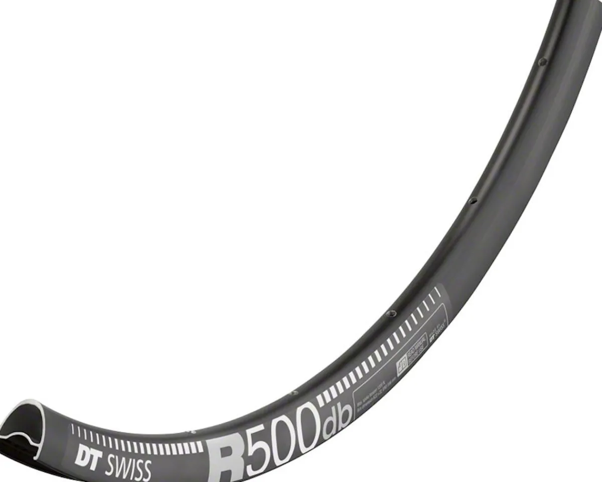 DT Swiss Wheels & Parts|R 500 Road Disc Rim (Black) (28H) (Presta) (700c) (Tubeless)