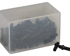 DT Swiss Wheels & Parts|Squorx Pro Alloy Nipples (Black) (2.0 x 15mm) (Box of 100)