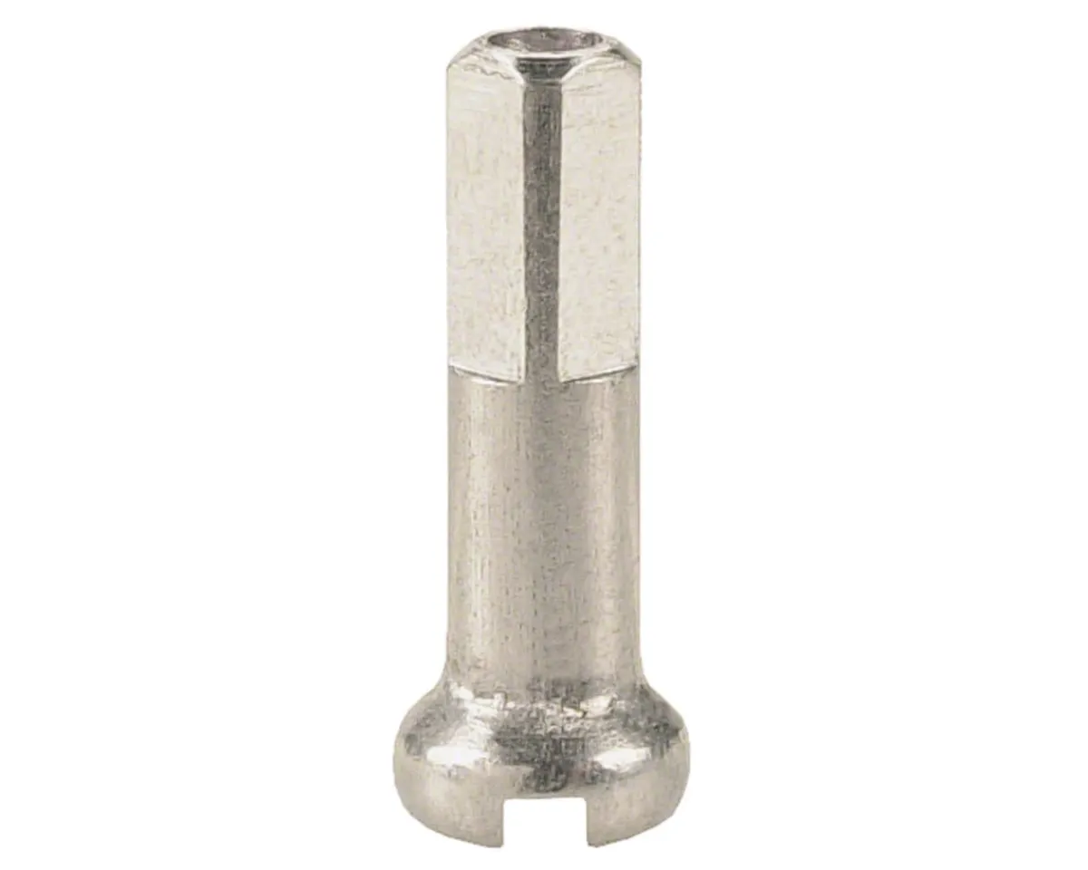 DT Swiss Wheels & Parts|Standard Aluminum Nipples (Silver) (1.8 x 16mm) (Box of 100)