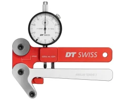 DT Swiss Tools|Tensio Analog Tensiometer (Red/Silver)