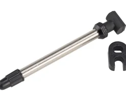 DT Swiss Tubeless Tire Tools|Tubeless Accessories|Tubeless Road Valve (Silver) (1) (63mm)