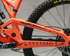 Dyedbro Frame Protection & Decals|Frame Protection (Old School Tattoo Black)