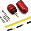 Dynaplug Tubeless Tire Tools|Tubeless Accessories|Pill Tubeless Tire Repair Tool (Red)