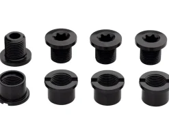Easton Chainrings & Accessories|Aluminum Chainring Bolts & Nuts (Black) (M8 x 8.5) (4)