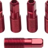Easton Wheels & Parts|5-Pack of External Threadead 2.0 x 17mm Red Alloy Spoke Nipples
