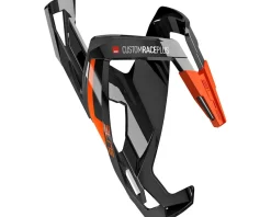 Elite Bottle Cages & Mounts|Custom Race Plus Water Bottle Cage (Black/Orange)