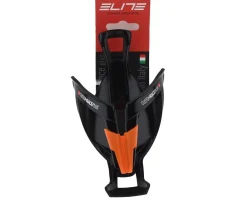 Elite Bottle Cages & Mounts|Custom Race Plus Water Bottle Cage (Black/Orange)