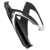 Elite Bottle Cages & Mounts|Custom Race Water Bottle Cage (Matte Black/Whte)