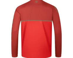 Endura Clothing Sale|Jerseys|CORE Printed Long Sleeve Tee Jersey (Flame Red) (S)