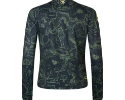 Endura Clothing Sale|Women'S|FLORAL Women's LTD Printed Long Sleeve Tee Jersey (Black) (L)