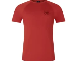 Endura Summer Essentials|Loop Short Sleeve Tech T-Shirt (Brick) (S)