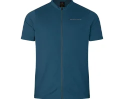 Endura Casual Clothing|Clothing Sale|Loop Short Sleeve Zipped Jersey (Barra Blue) (S)
