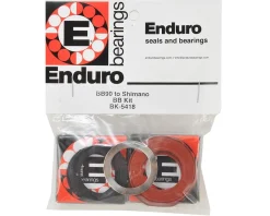 Enduro Bottom Brackets & Parts|ABEC-3 Bottom Bracket (Black) (BB90/BB95) (24mm Spindle)