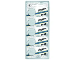 Energizer Replacement Parts|Bike Lights|CR2032 Lithium Battery (Card of 5)