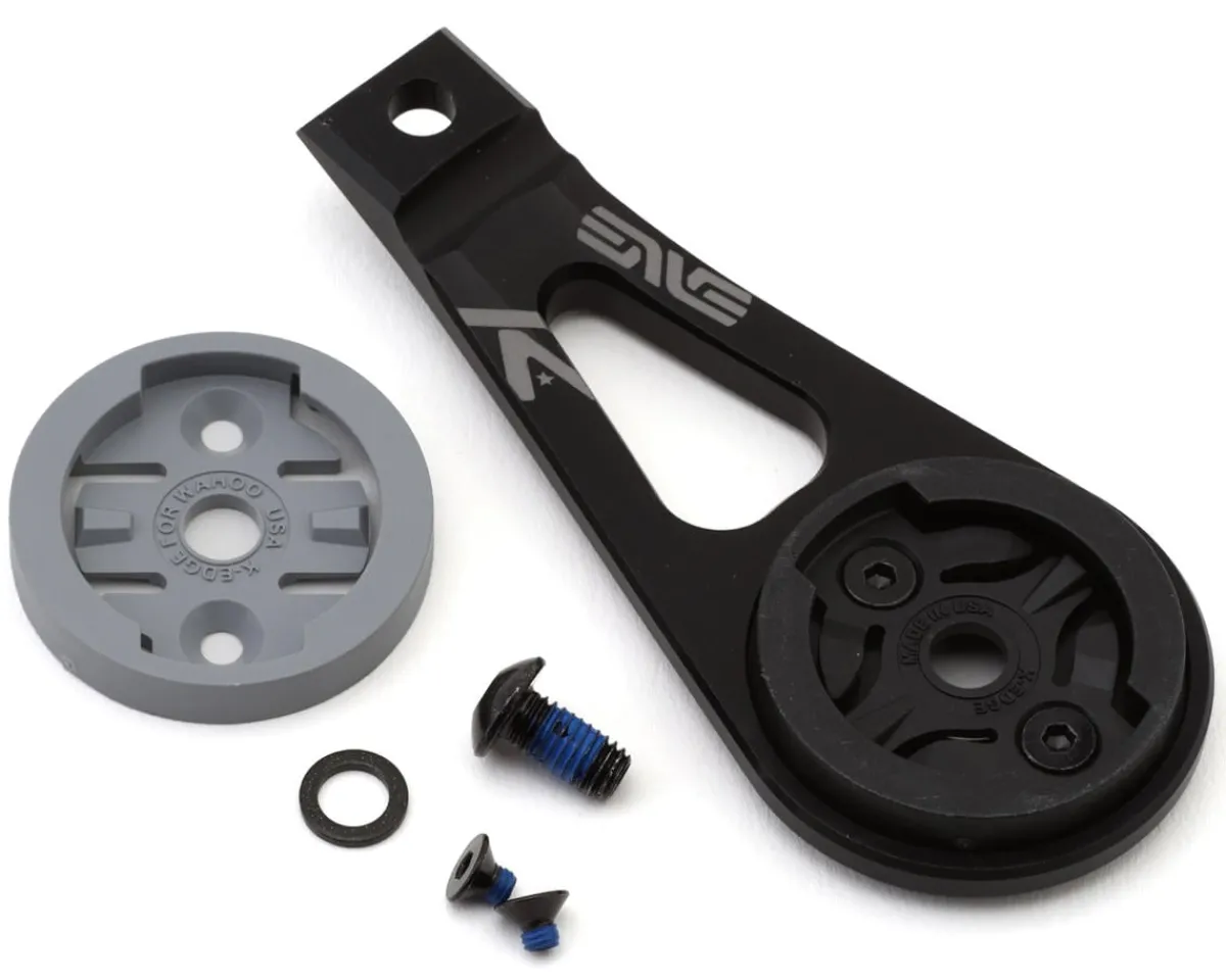 ENVE Bike Computers|Mounts & Handlebar Accessories|Aero Stem Computer Mount (Black) (Garmin/Wahoo)