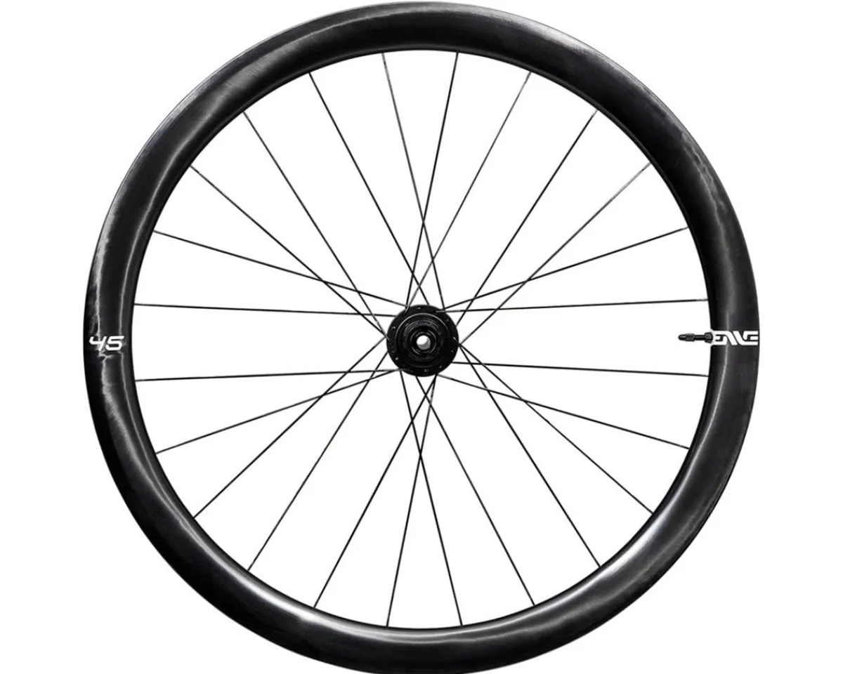 ENVE Wheels & Parts|45 Foundation Series Disc Brake Road Wheels (Black) (SRAM XDR) (Rear) (700c) (Centerlock) (Tubeless)