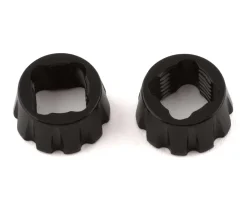 ENVE Tubeless Tire Tools|Tubeless Accessories|Pressure Relief Valve Stem Nut (Black) (2-Pack)