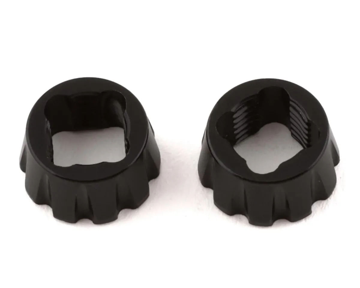 ENVE Tubeless Tire Tools|Tubeless Accessories|Pressure Relief Valve Stem Nut (Black) (2-Pack)