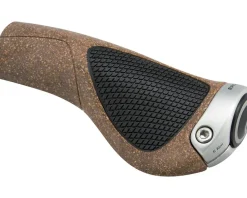 Ergon Grips & Handlebar Tape|GP1 BioKork Grips (Black/Tan) (Regular) (S)