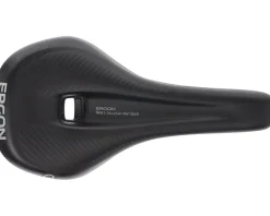 Ergon Saddles & Seats|SM E-Mountain Sport Men's Saddle (Black) (Chromoly Rails) (M/L) (155mm) (E-Bike)