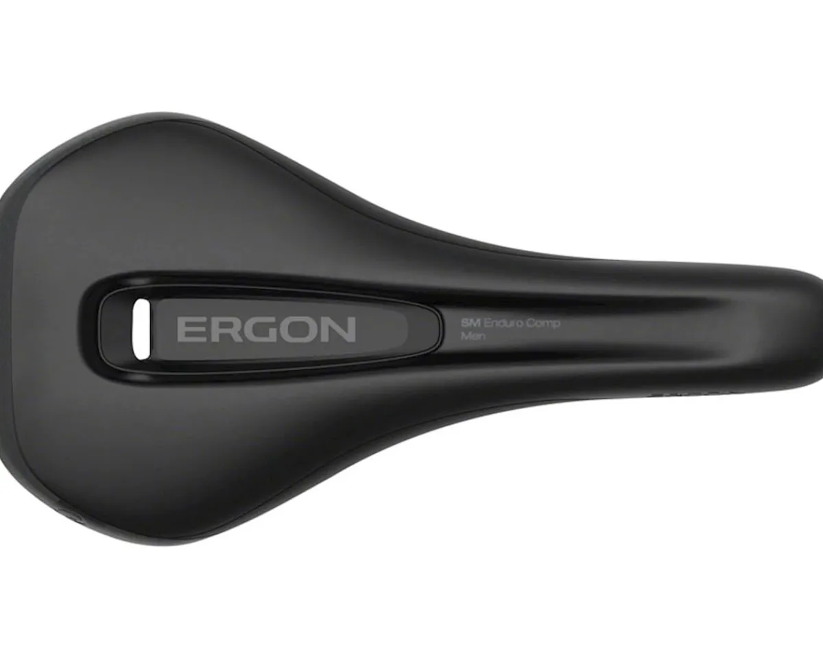 Ergon Saddles & Seats|SM Enduro Comp Saddle (Stealth/Oil Slick) (Chromoly Rails) (S/M)